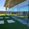 Frame-less glass pool fence