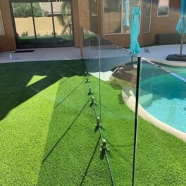arizona glass pool fence