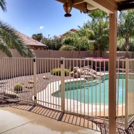 iron fencing for pool protection