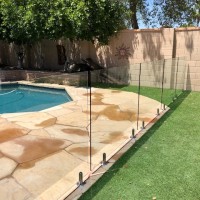 glass fence for pool
