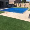 blue pool safety net rectangle