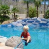 pool safety net support weight of children