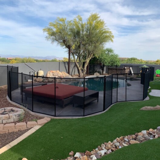 Mesh Pool Fences | Safe, Durable & Heat Resistant | Arizona Pool Fence